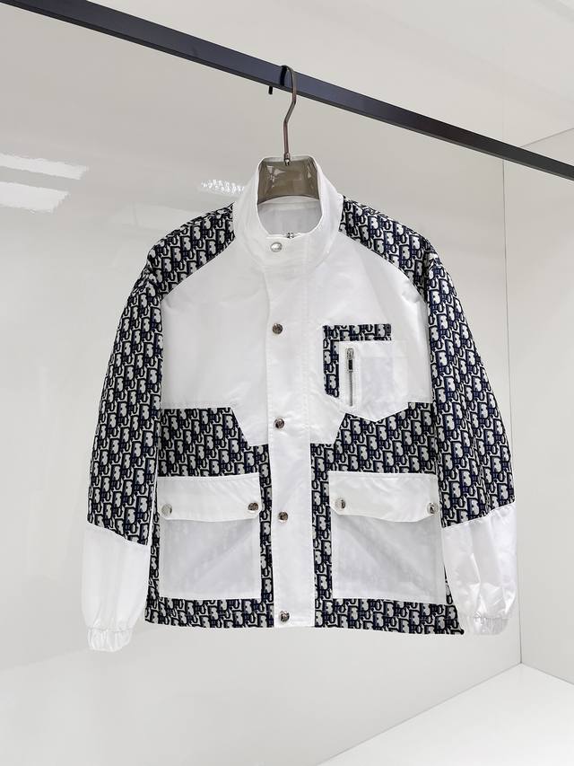 Dior 2025 Fall New Men's Jacket, original single-piece with complete tags, high