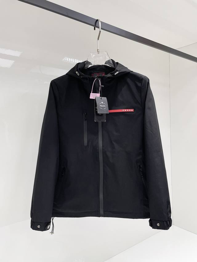 Prada 2025 Autumn New Men's Jacket, original single-piece with complete tags, h