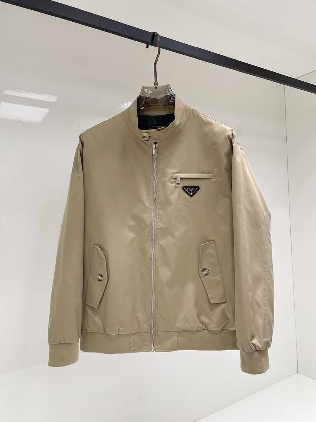 Prada 2025 Autumn New Men's Jacket, original single-piece with complete tags, h