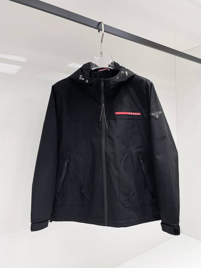 Prada 2025 Autumn New Men's Jacket, original single-piece with complete tags, h