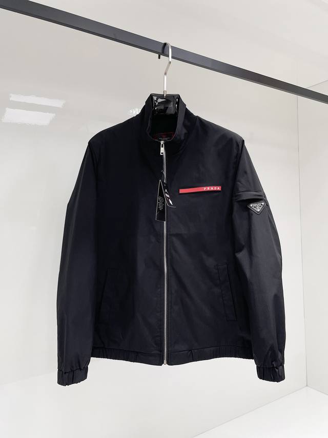 Prada 2025 Autumn New Men's Jacket, original single-piece with complete tags, h