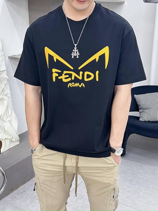 Featured: Fendi exclusive autumn new arrival, fashionable and casual crew neck
