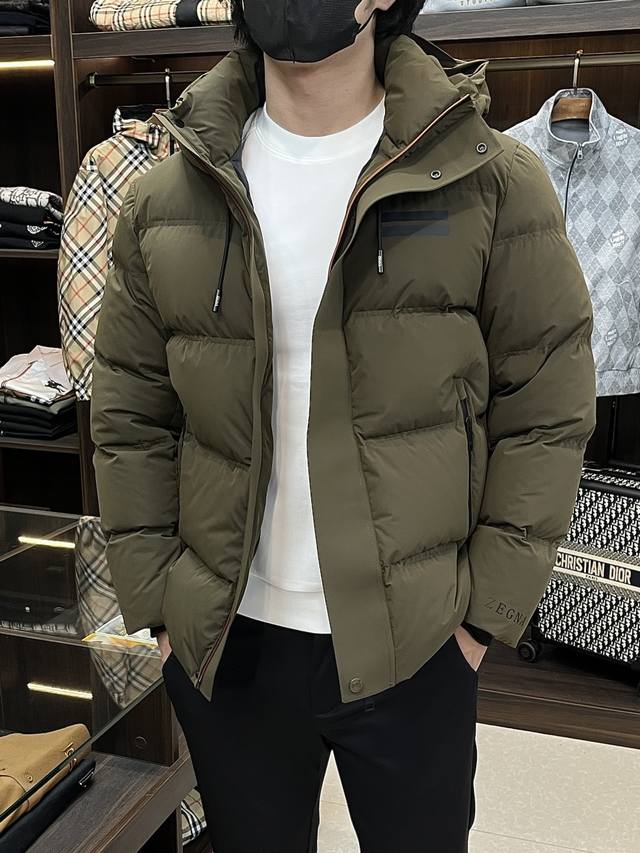 Featured: Zegna 2025 Newest Fashion Designer Down Jacket, a top-tier light luxu