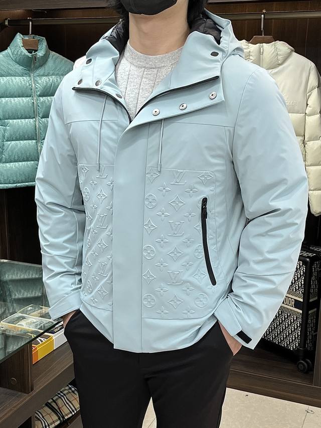 Featured Down Jacket, 2025 Newest Fashion Designer Down Jacket, Louis Vuitton H