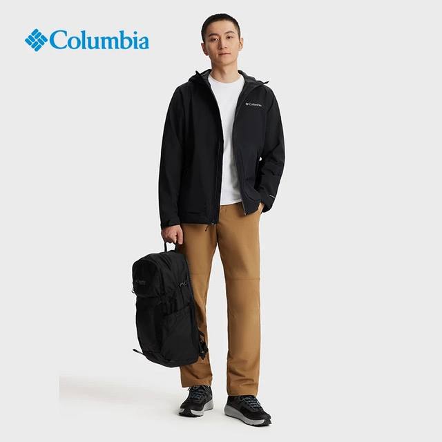 Details: Columbia Fall/Winter New Softshell Fleece-Lined Windbreaker, Waterproof