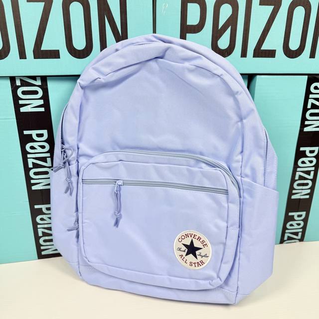 Converse unisex simple and versatile casual backpack, navy blue, trendy and fash