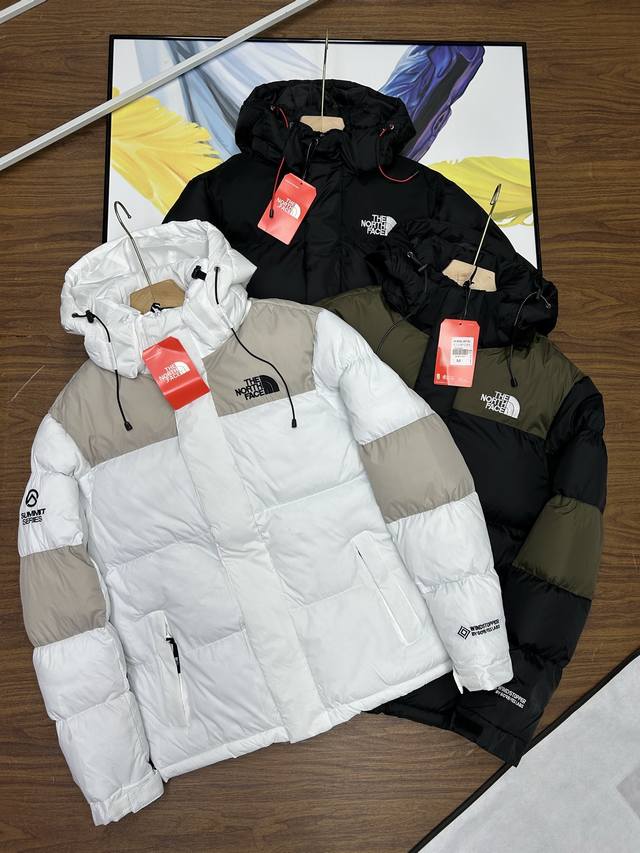 The North Face Winter New Hooded Down Cotton Jacket, Thickened Warm Down Cotton
