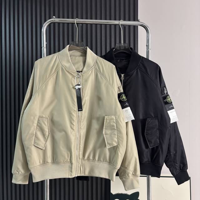 Stone Island Pilot Baseball Jacket Original Camera Photos, Quality You Can See N