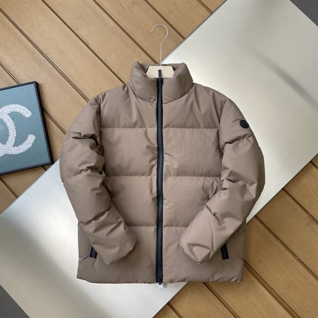 Top-tier replica, original quality, lightweight Moncler Besbre stand-collar down