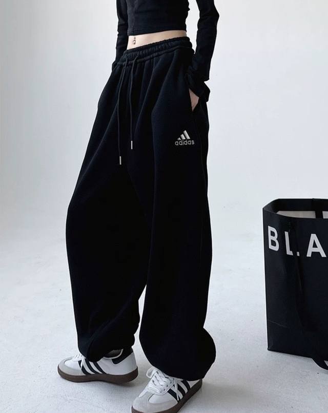 Original quality comparable to thousand-yuan pants, 700g fleece-lined pants, em