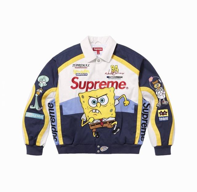 Supreme SpongeBob SquarePants X Jeff Hamilton Collaboration Ss Week 11 Cartoon P