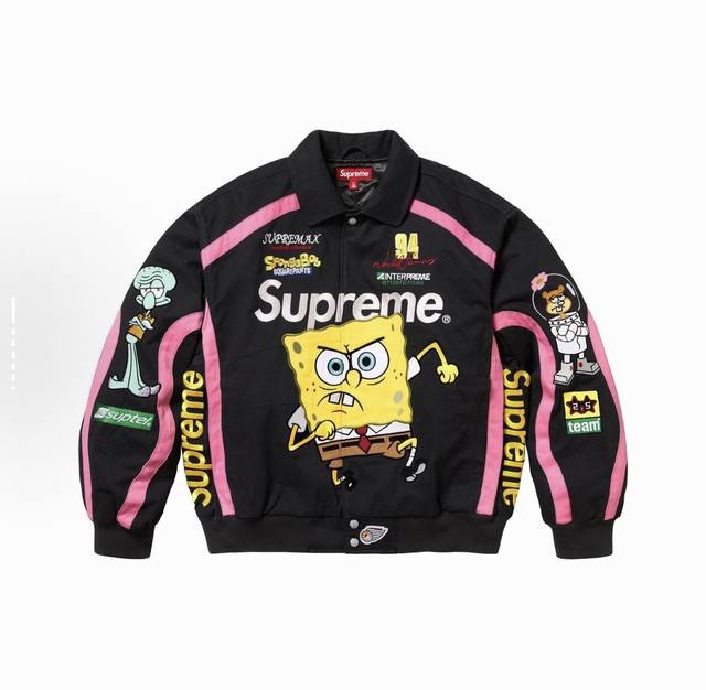 Supreme SpongeBob SquarePants x Jeff Hamilton Collaboration Ss Week 11 Cartoon