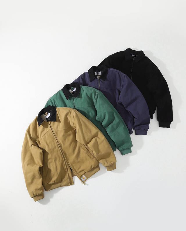 Carhartt Santa Fe Washed Cotton Jacket Custom-woven 480G 16oz high-density canva