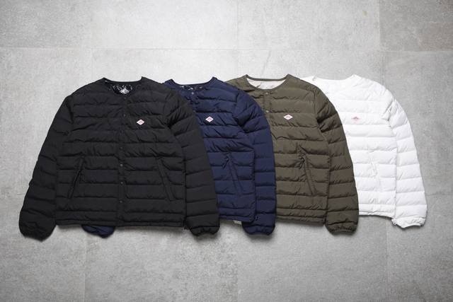 Danton Classic Down Long-Sleeve Liner (DDD) 90% Duck Down. Custom buttons with l