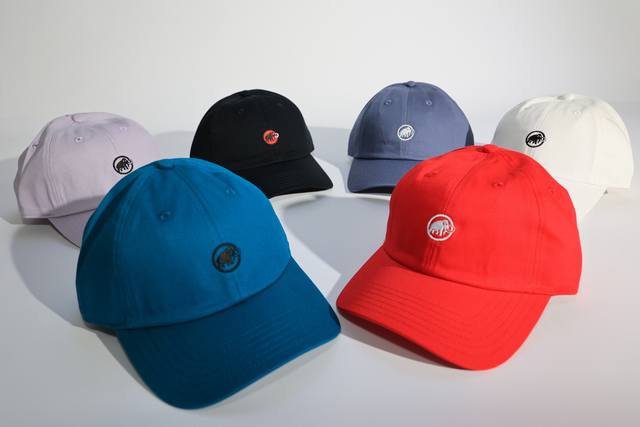 Mammut Round Logo Baseball Cap Unisex Style, Head Circumference 56-61cm DDD