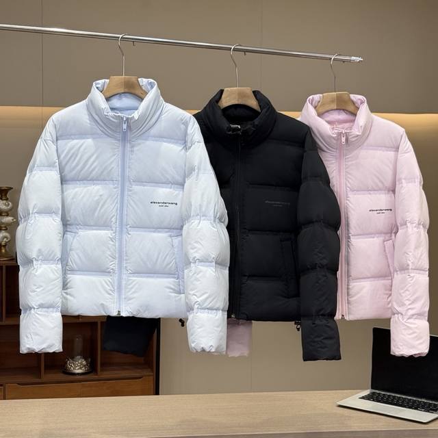 New Down Jacket Arrival Colors: Black, Pink, Blue Sizes: XS, S, M [Celebrity Sty