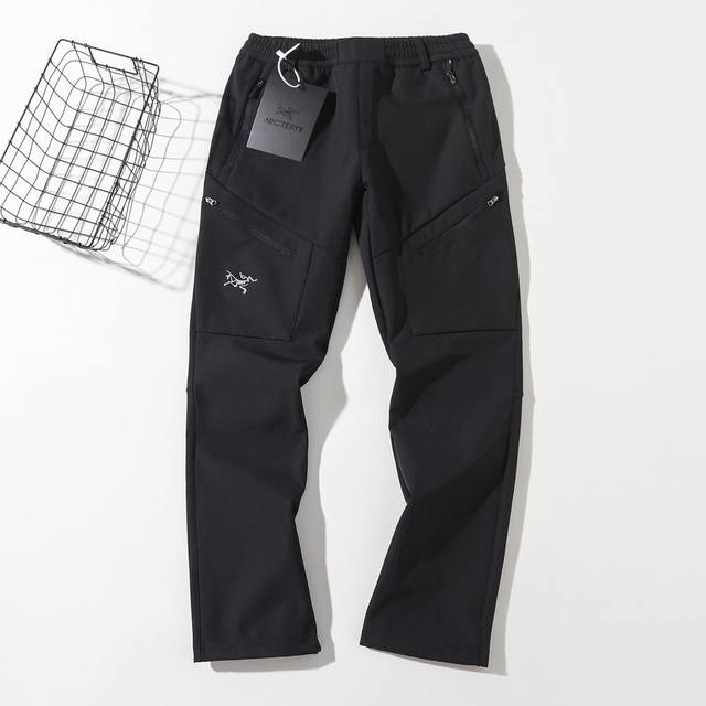 Arcteryx Gamma Series Mx Outdoor Softshell Windproof Fleece Elastic Waist Pants
