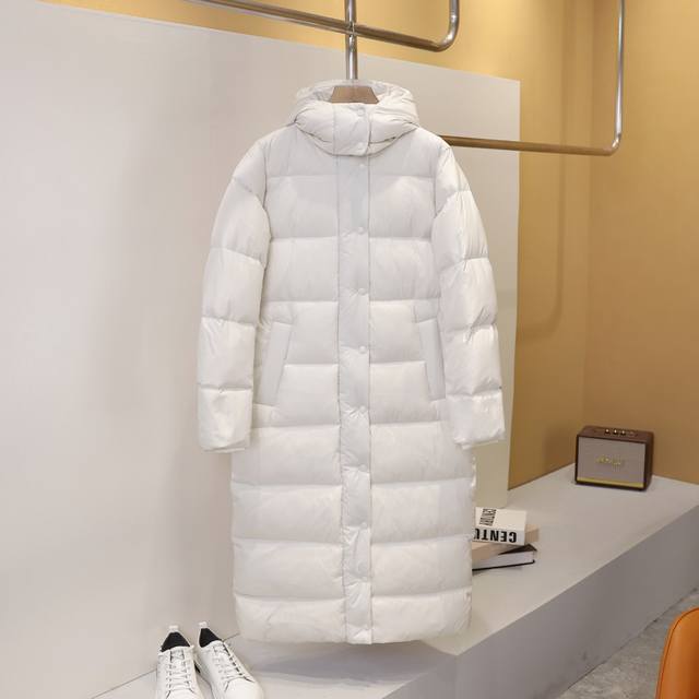 Top-tier version for comparison Lulu Lemon Wunder Puff Long Down Jacket - A wild