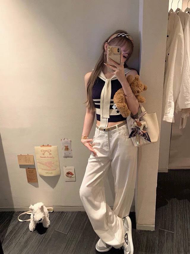 New Arrival! Fleece-lined Jeans DRD Rl Ruffy Old-fashion Style White Fleece-lin