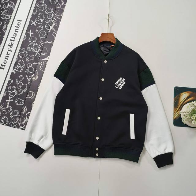 Sizes S-XL Baseball Jacket Lin Zhiying Celebrity Style Louis Vuitton Baseball J