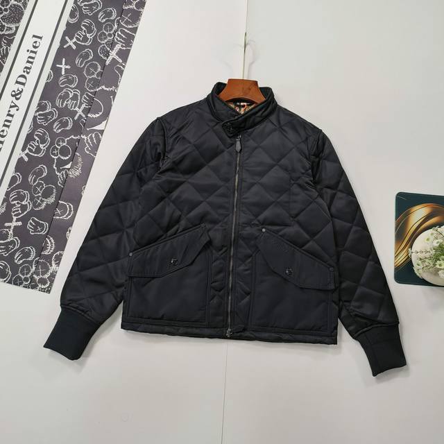 Sizes S-XL Burberry Cotton Jacket Autumn/Winter New Arrival Quilted Nylon Jacke
