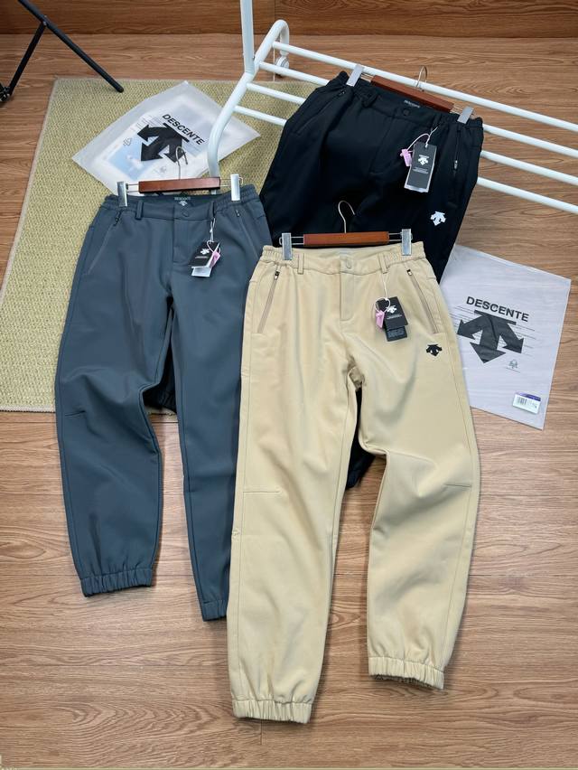 Descente 24Ss Autumn/Winter Warm Fleece-Lined Thick Outdoor Windproof Men's Casu