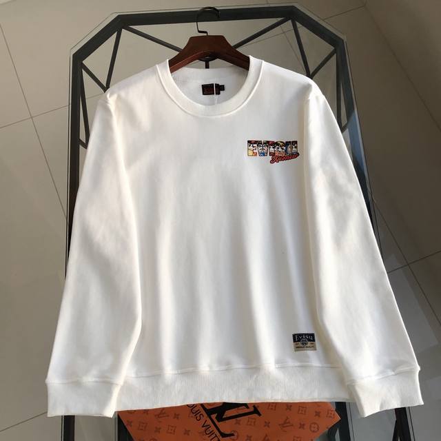 Men's 2025 Autumn New Arrival Airplane Hair Daruma Print Casual Retro Pure Cotto