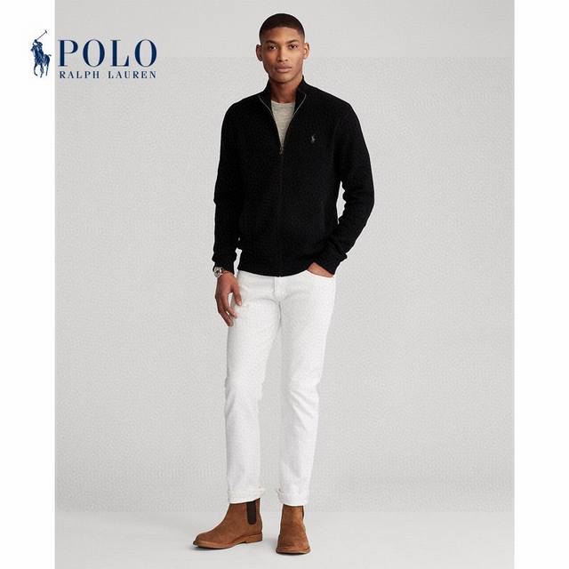 Premium Selection! New Ralph Lauren Men's Thick Cardigan Jacket! Features includ