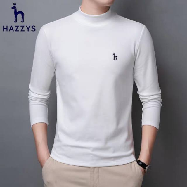 Hazzys25Ss Winter Newest Double-Sided German Fleece Self-Heating High-Neck Long-