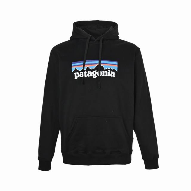 Patagonia p-6 Logo Hooded Fleece Sweatshirt (Unisex) Fabric: Made from a select