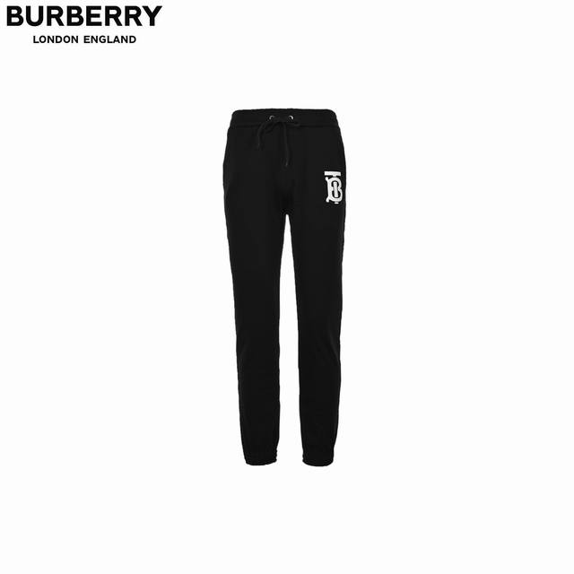 Burberry 24Fw Sealed Logo Pants Autumn/Winter Men's Casual Drawstring Jogger Pan