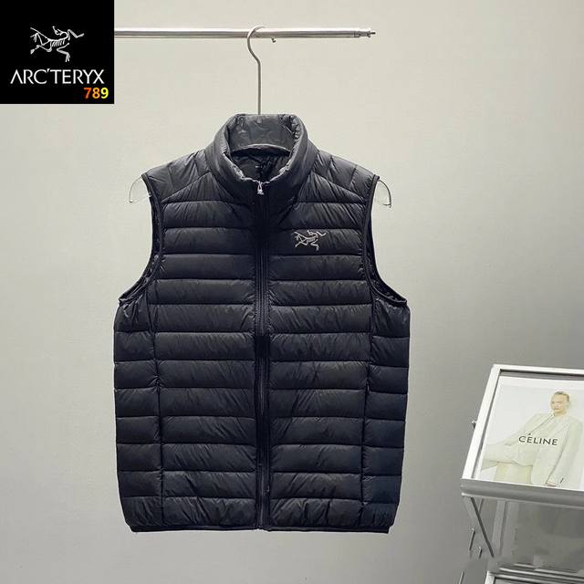 Arcteryx Down Vest, High Quality! Arcteryx Autumn/Winter Down Stand-up Collar C