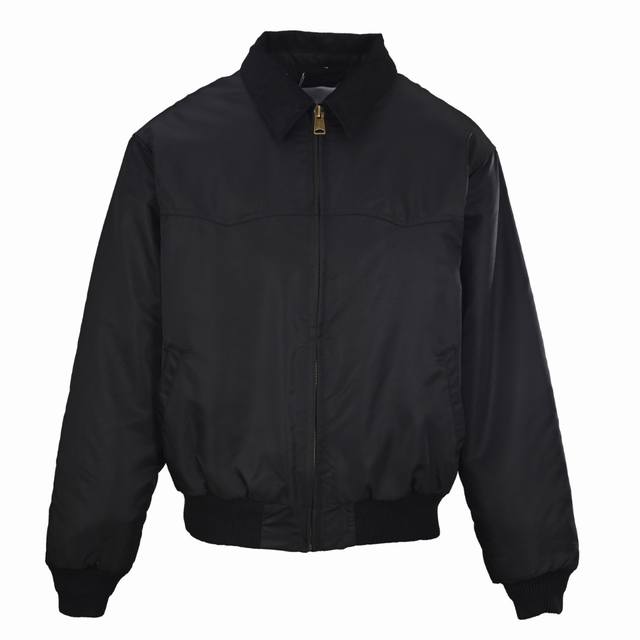 Maison Margiela Mm6 Four-corner stitched cotton jacket Custom nylon + corduroy.