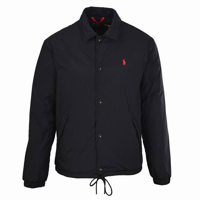Ralph Lauren Rl Red Label Lapel Lightweight Cotton Jacket Made of high-density n