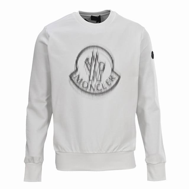 Moncler Mc Print Crew Neck Sweatshirt (DDD) Authentic product purchased for 3926