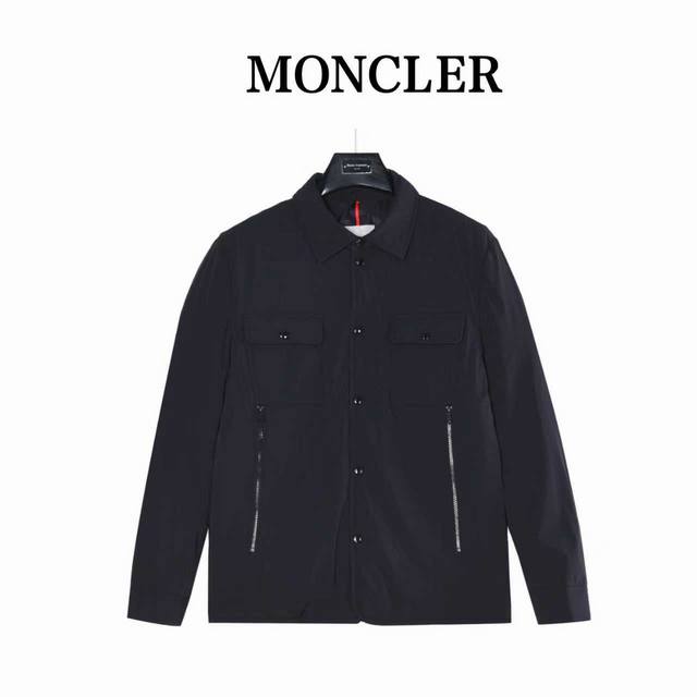 Moncler 25Fw Fleece Jacket with Flap Pocket and Collar (DDD) Made with 90% white