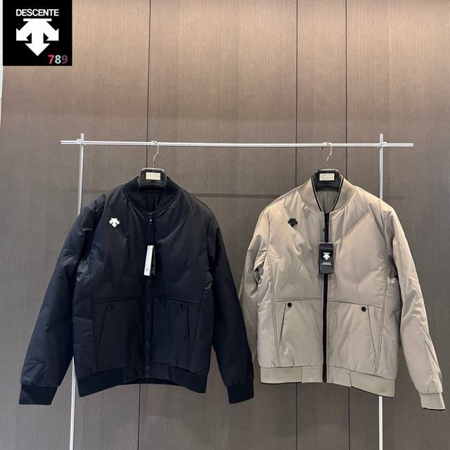 Descente 25 Winter Men's Baseball-Style Warm Down Jacket This down jacket is fro