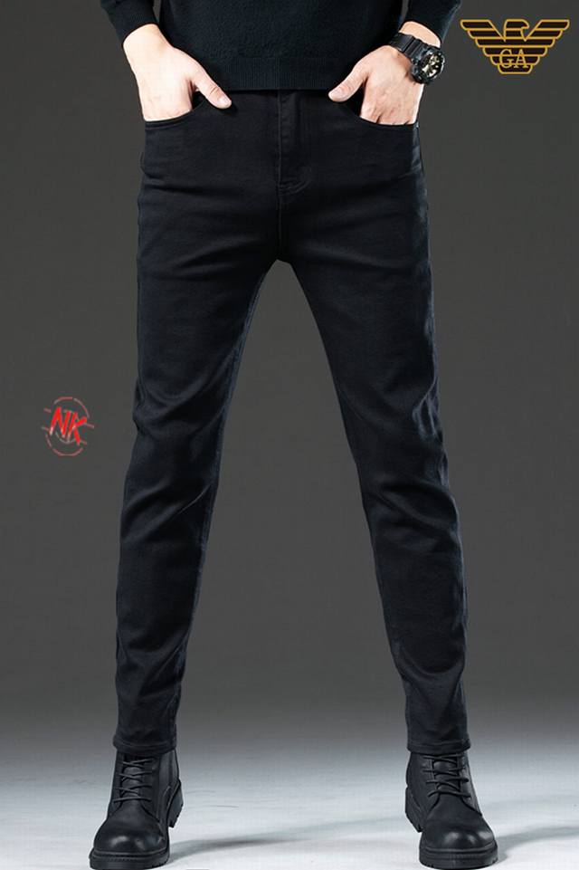 Autumn New Arrivals Armani new light luxury business style trendy slim-fit stra