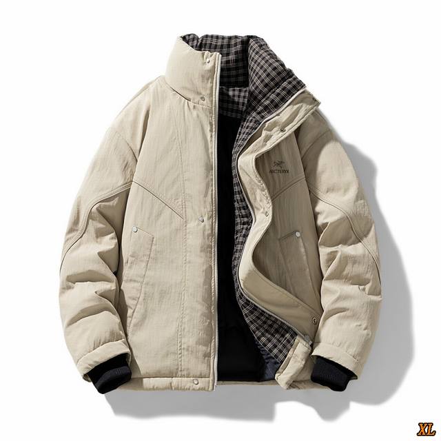 Arc'Teryx Exclusive Real Shot New Winter High-Quality Color-Blocked Thick Cotton