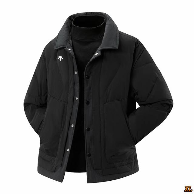 Descente Exclusive Real Shot New Arrival: High-Quality White Duck Down Jacket fo