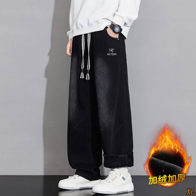 Arc'Teryx Exclusive New Arrival: High-Quality Fleece-Lined Thickened Winter Jean