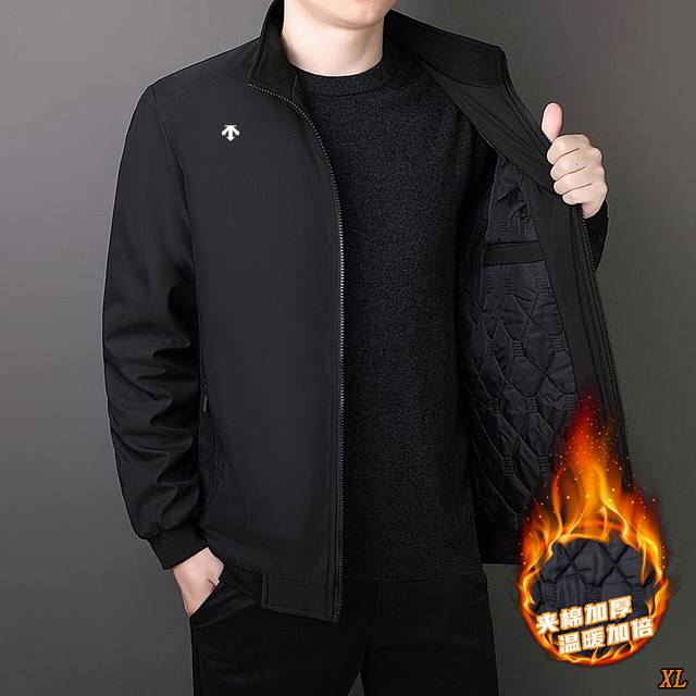 Descente Exclusive Real Shot New Arrival: High-Quality Fleece-Lined, Super Thick