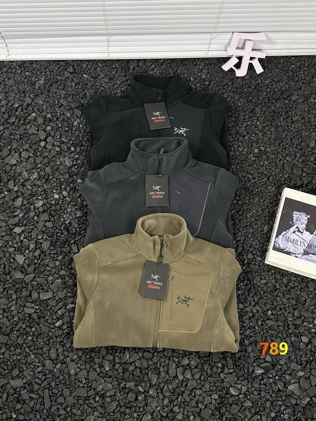 Arc'Teryx 24Ss Autumn/Winter New Thermal Underwear, Skin-Friendly Fleece-Lined T