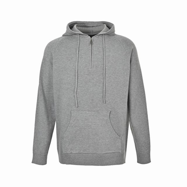 Chrome Hearts Applique Leather Label Knit Hooded Sweater After a month of orderi