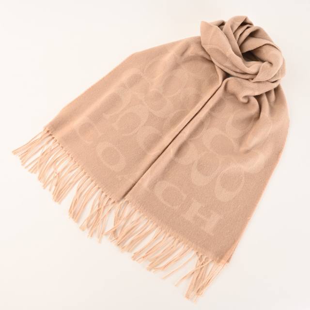 Coach Cashmere and Wool Blend Scarf This style is classic, and the brand restock
