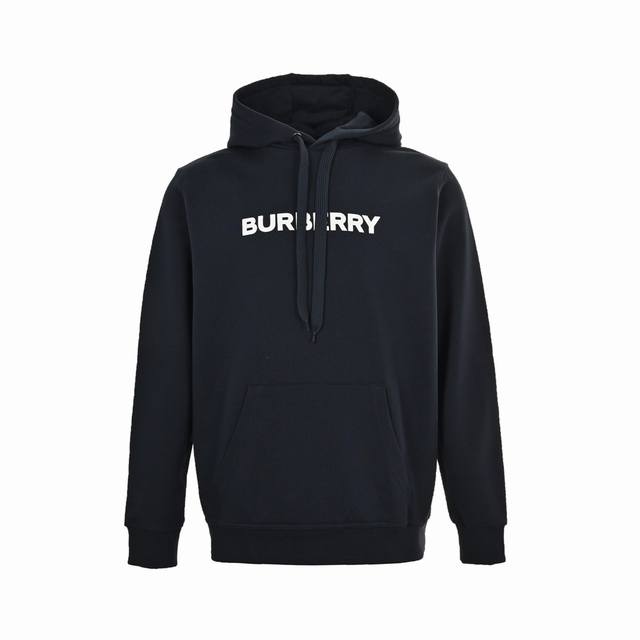 Burberry Classic Letter Print Hoodie This is a custom-made 380g 100% cotton terr