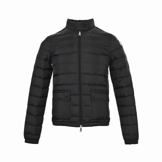 Moncler Lans series stand-up collar ribbed double pocket down jacket Size: 1-4 D