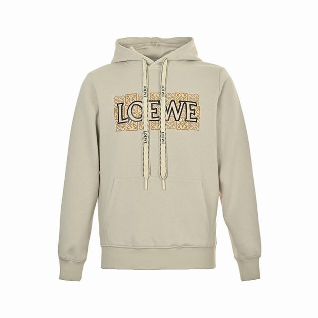 Loewe 25Fw Hollow-out Sealed Letter Hooded Sweatshirt This Loewe hooded sweatshi