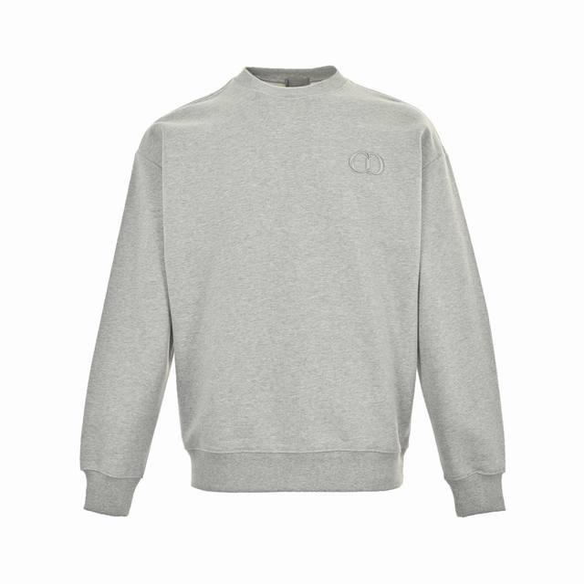 Dior Classic Cd Embroidered Crew Neck Sweatshirt A new autumn/winter style sweat