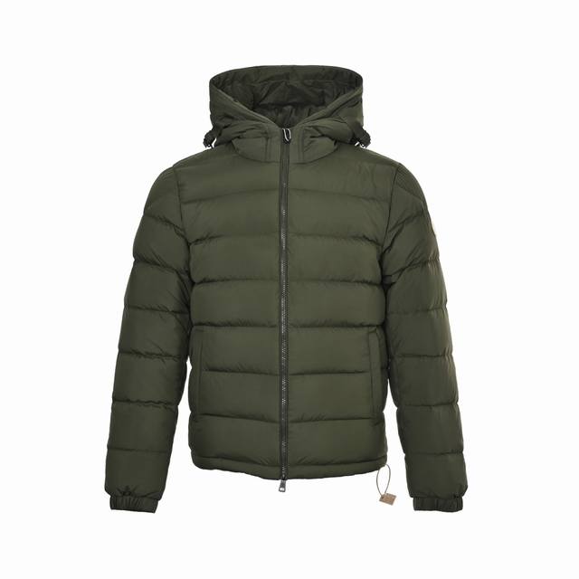 Moncler 25Fw Hooded Velcro Down Jacket Moncler 25Fw Supports NFC Chip Uses High-